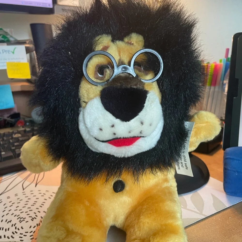Bank Hubert the Lion Harris Bank Plush Bank Vintage Soft plush